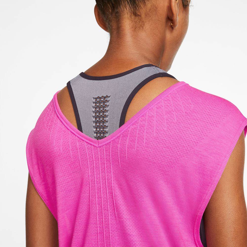 NIKE GIRLS SEAMLESS REVERSIBLE TOP