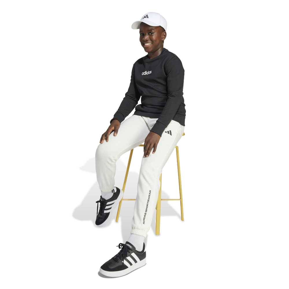 ADIDAS BOYS SLOGAN FLEECE PANTS