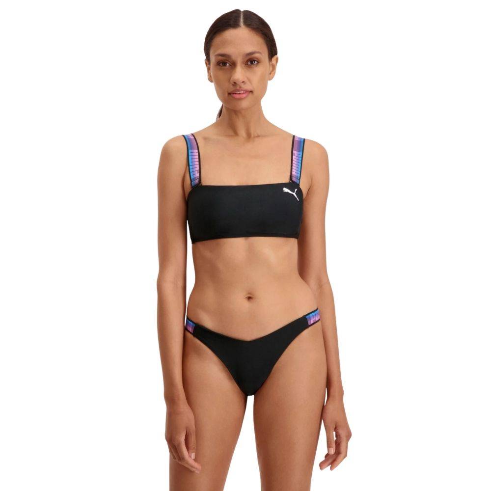 PUMA SWIM WOMENS V-SHAPE BIKINI BOTTOM