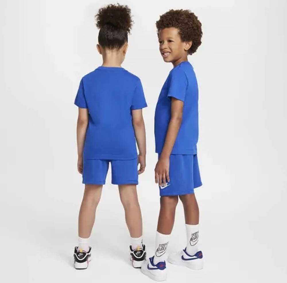 NIKE LITTLE BOYS CLUB LBR KNIT SHORT SET