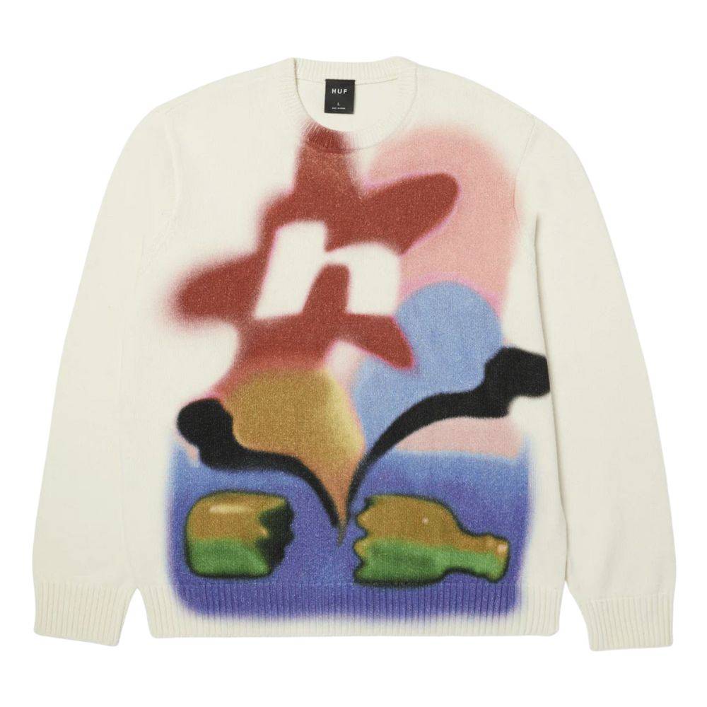 HUF SOFT FOCUS CREWNECK SWEATER