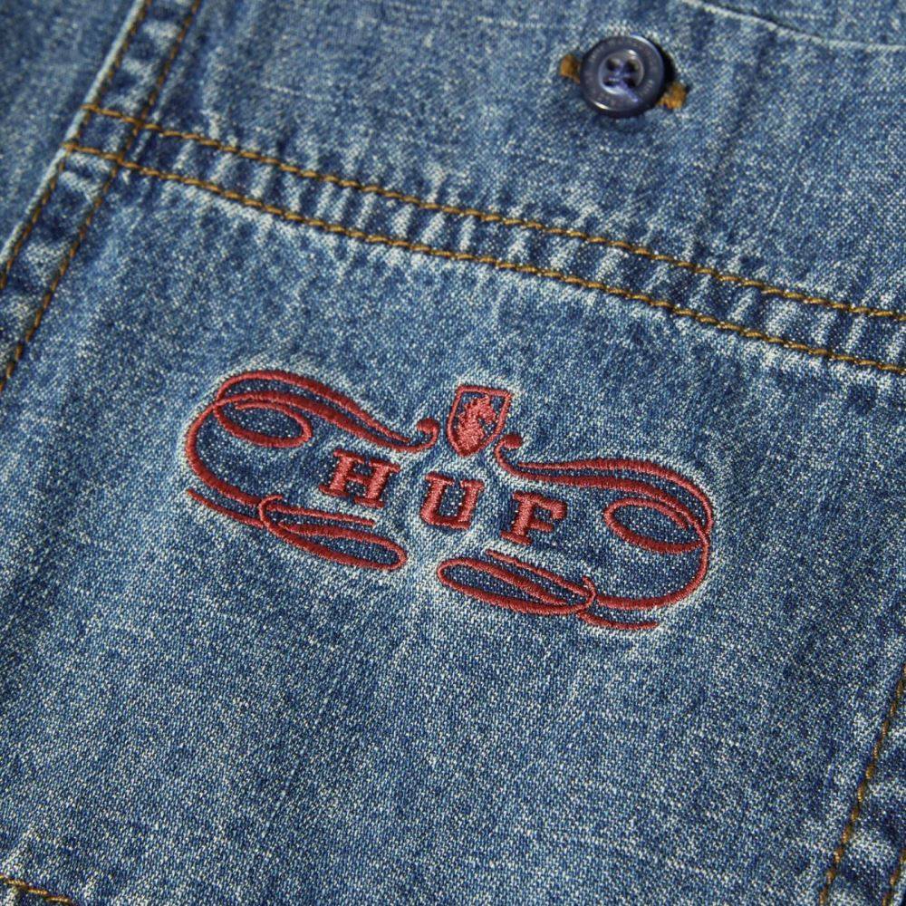 HUF WORLDWIDE CLOTHIERS DENIM SHIRT