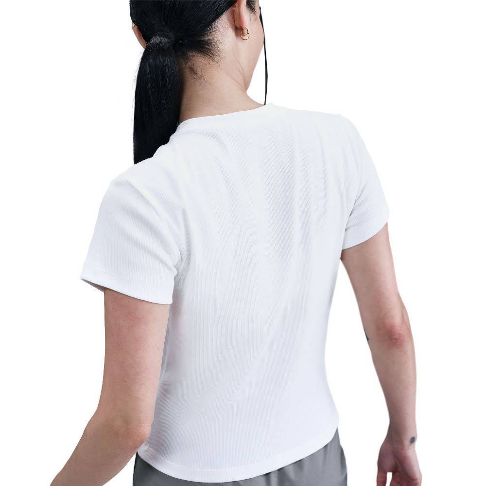 NIKE NSW TIGHT RIBBED SS TOP