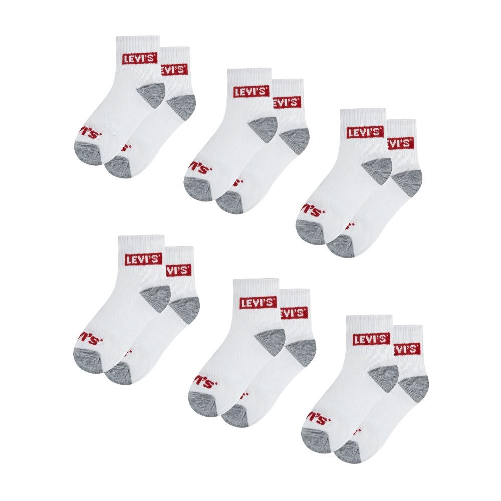 LEVIS BOX TAB MID CUT 6PK