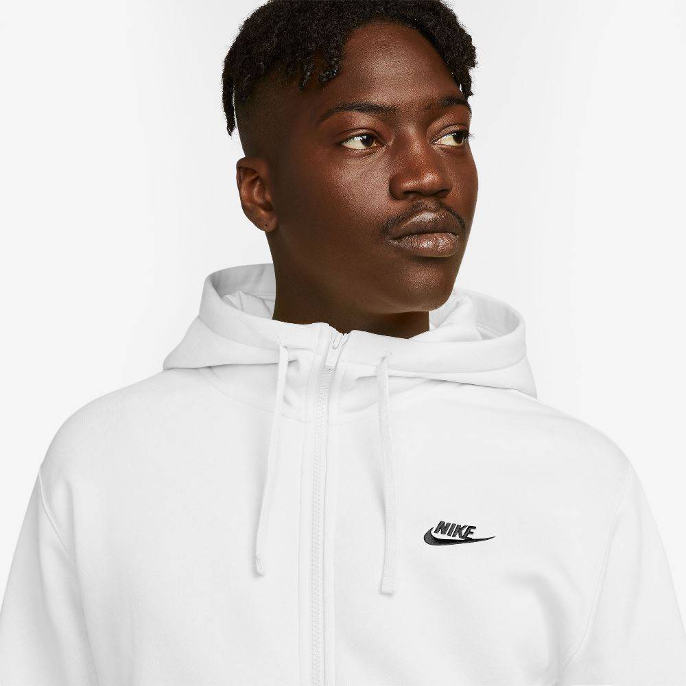 NIKE SPORTSWEAR CLUB FLEECE FULL ZIP HOODIE MENS