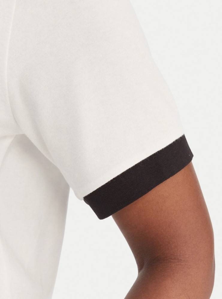LIU JO POLO T-SHIRT WITH LOGO STRAP