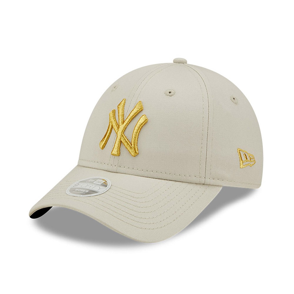 NEW ERA WMNS METALLIC LOGO 9FORTY NEW YORK YANKEES