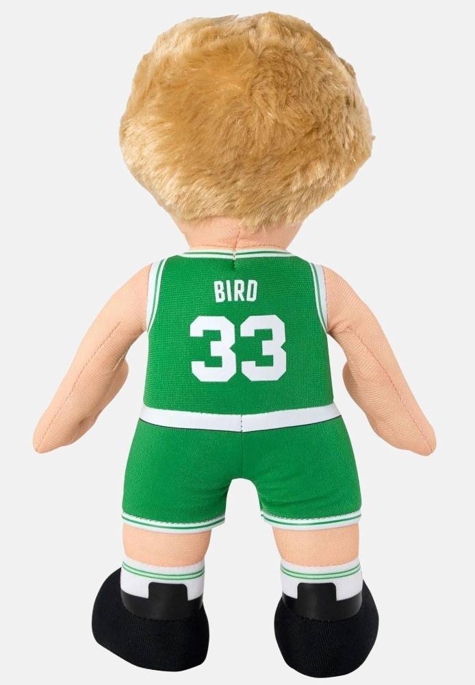 BLEACHER BOSTON CELTICS LARRY BIRD 25CM PLUSH FIGURE (GREEN)