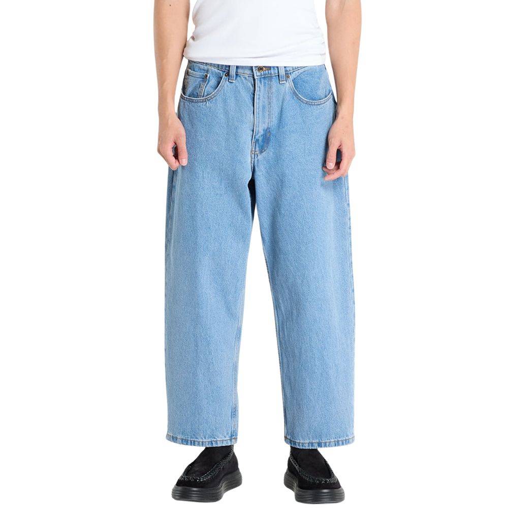 VANS CINCHED CHECK 5 BAGGY PANTS