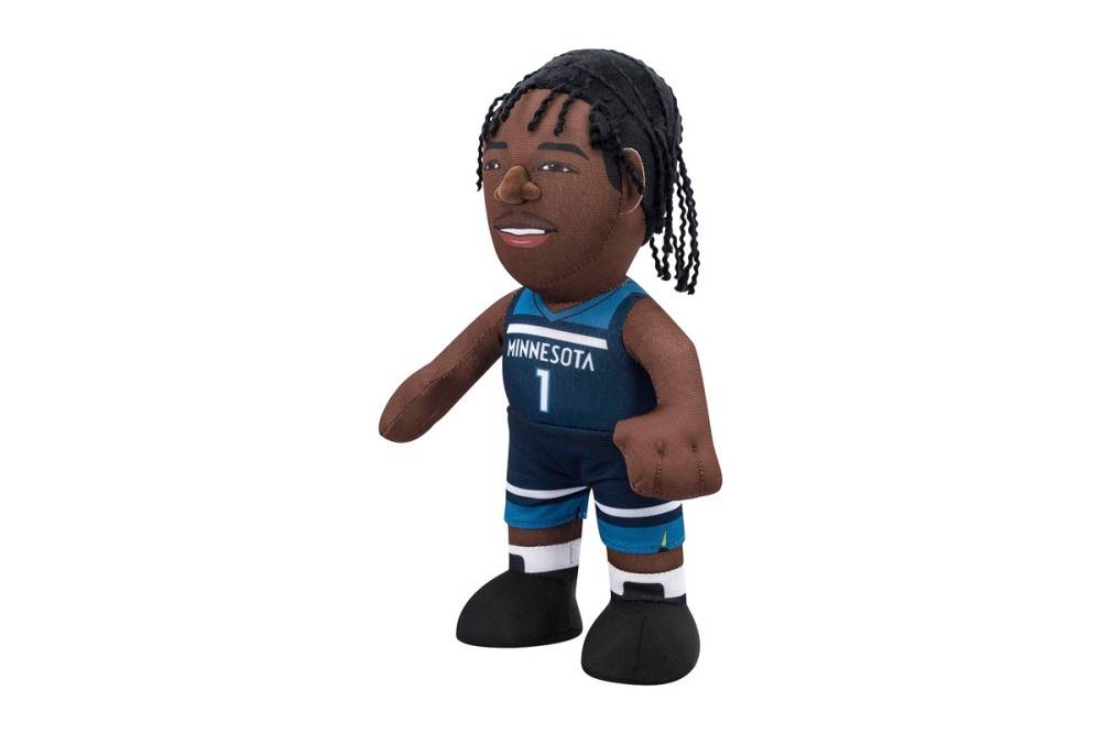 BLEACHER MINNESOTA TIMBERWOLVES ANTHONY EDWARDS 25CM PLUSH FIGURE