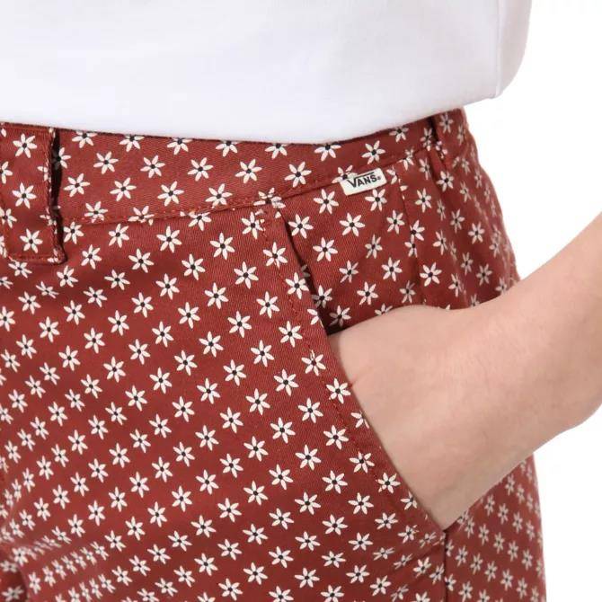 VANS WOMENS AUTHENTIC CHINO PRINT HENNA
