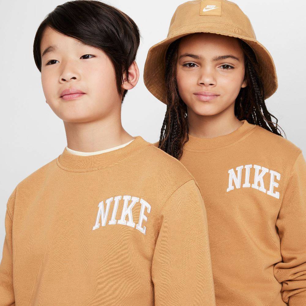 NIKE KIDS NSW CLUB FRENCH TERRY CREW-NECK