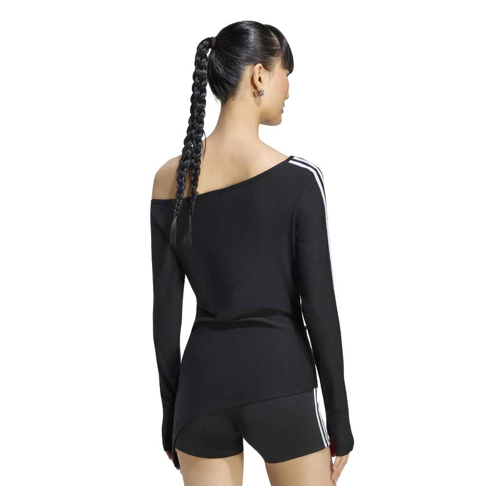 ADIDAS ORIGINALS BADIGIRL ONE SHOULDER ASYMETRIC TOP