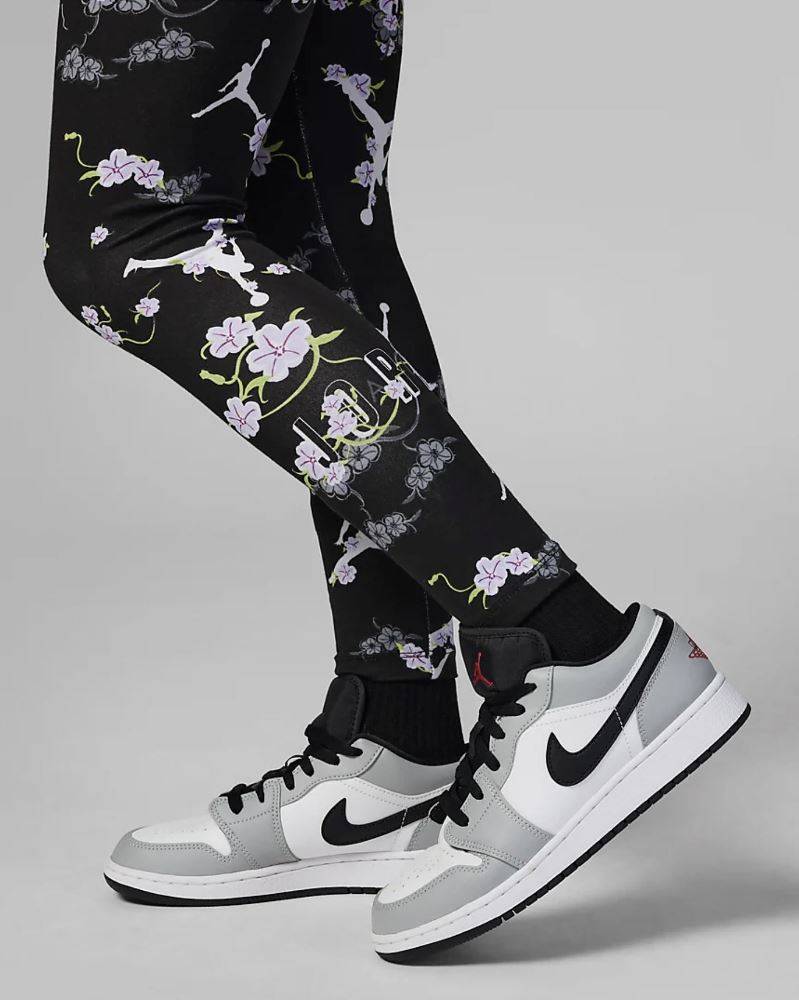 NIKE JORDAN GIRLS AIR GARDEN HIGH-RISE LEGGINGS