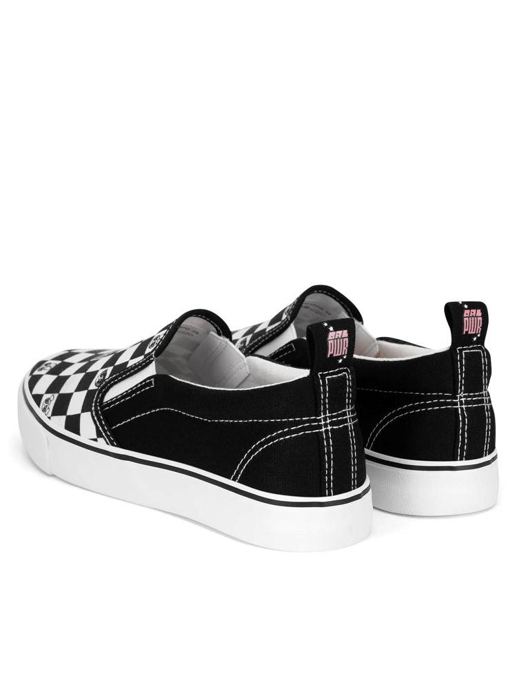 VANS TODDLER SLIP-ON GEO CHECK SHOES (1-4 YEARS)
