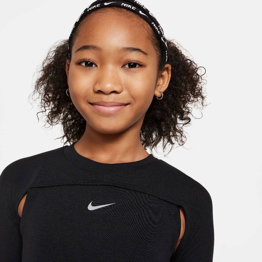 NIKE GIRLS DRI-IT LONG-SLEEVE TOP