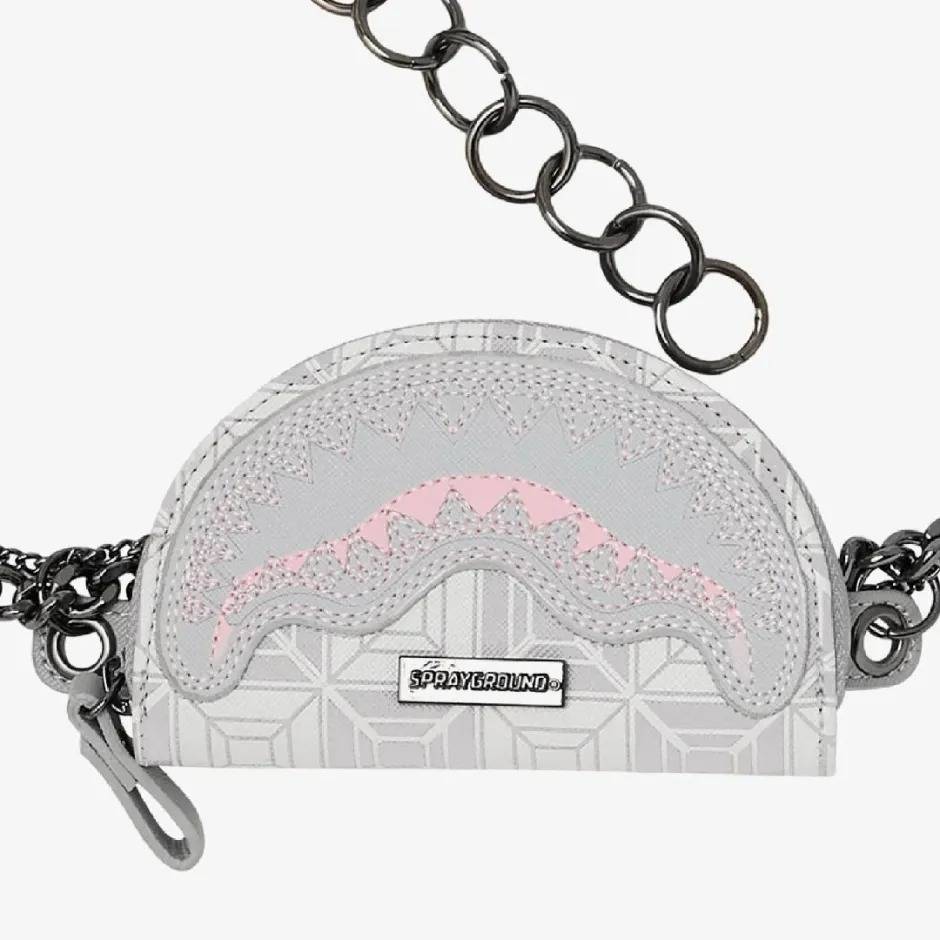 SPRAYGROUND AI STUNNA CREAM CHARM WAISTBELT