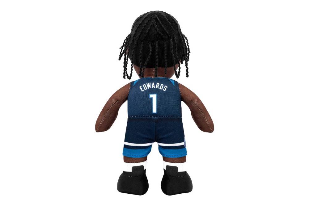 BLEACHER MINNESOTA TIMBERWOLVES ANTHONY EDWARDS 25CM PLUSH FIGURE
