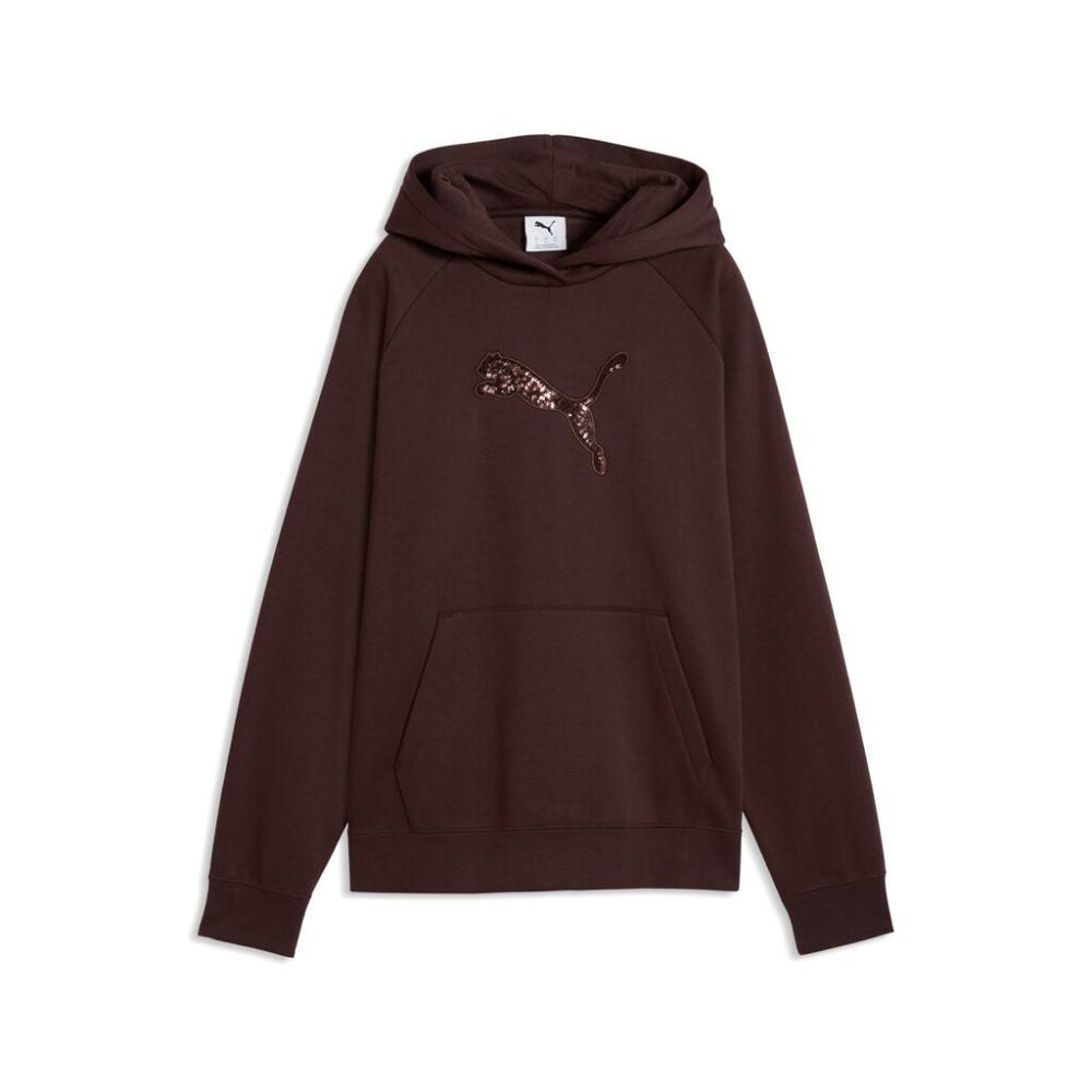 PUMA ESS SEQUINS STANDARD HOODIE FL