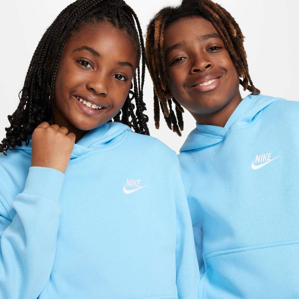 NIKE KIDS CLUB FLEECE PULLOVER HOODIE