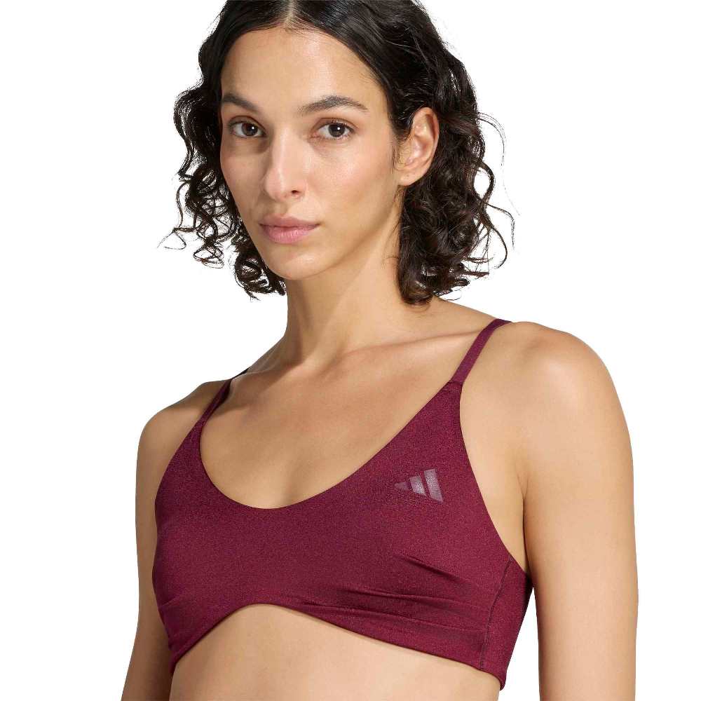 ADIDAS OPTIME ESSENTIALS WORKOUT SHINE LIGHT SUPPORT BRA