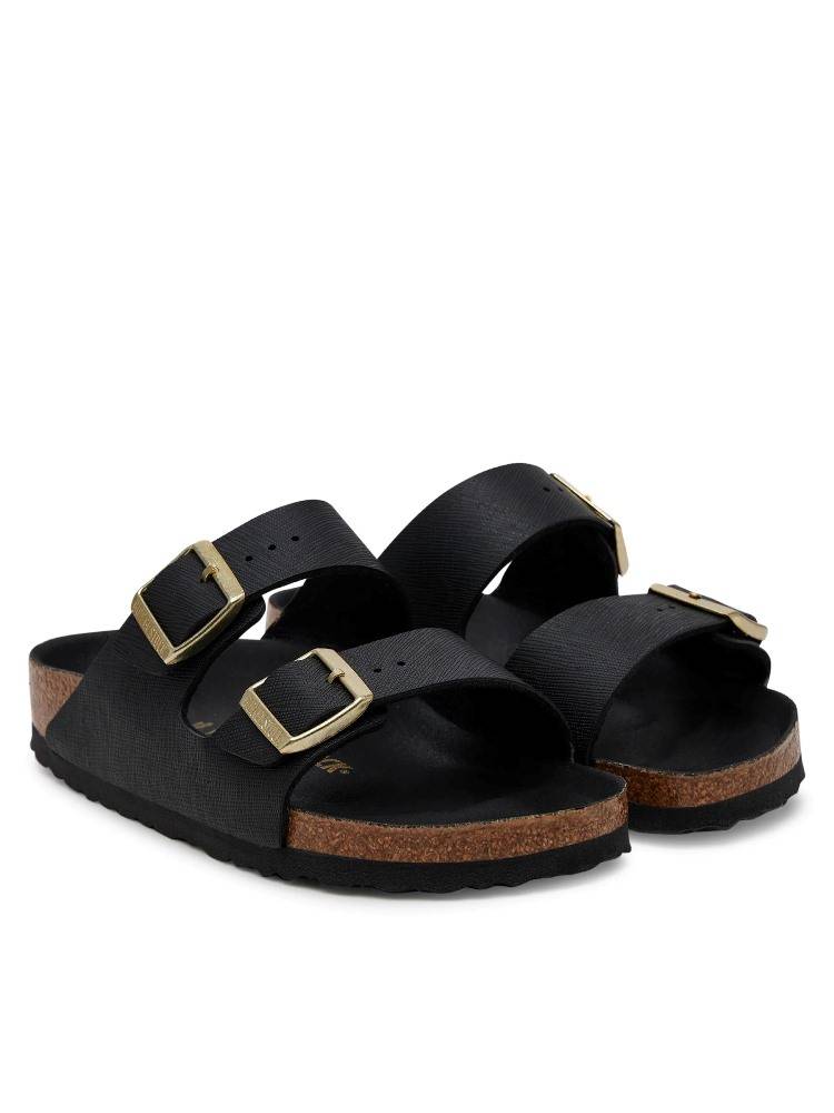 BIRKENSTOCK ARIZONA BIRKO-FLOR SAFFIANO FLOWER NARROW