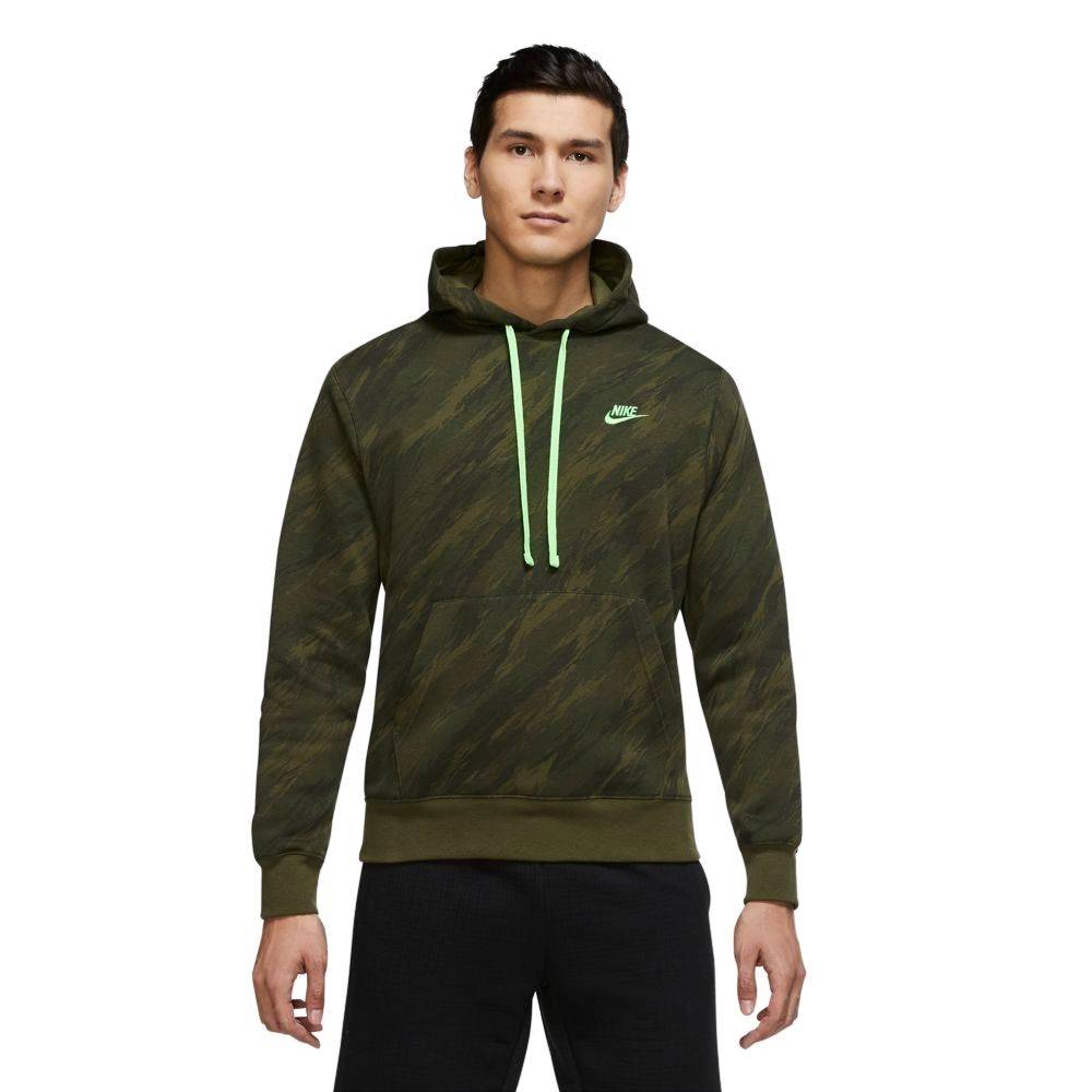 NIKE NSW SPORT ESSENTIALS+ AOP PULLOVER HOODIE