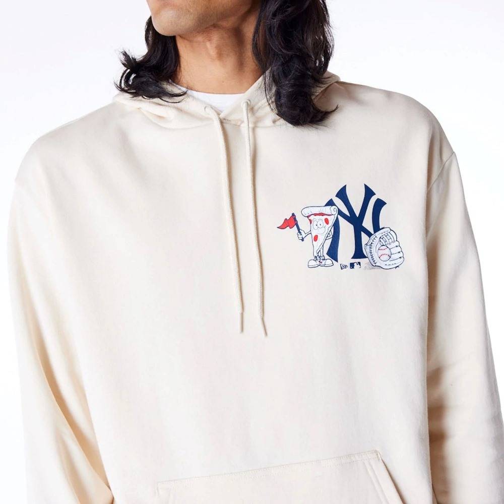 NEW ERA MLB FOOD GRPHC OVERSIZE HOODIE NEW YORK YANKEES