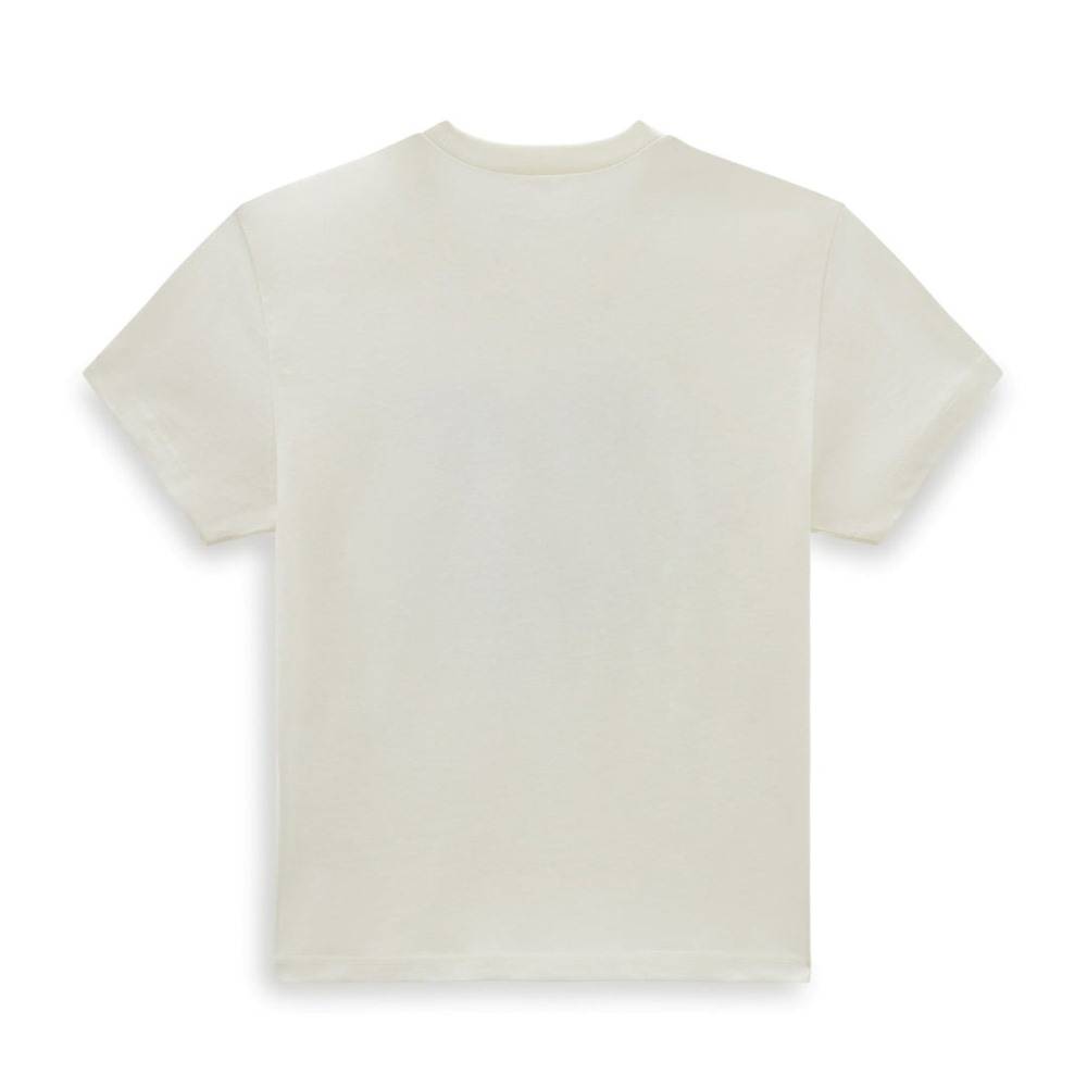 VANS GIRLS TROPIC CHECK CREW T-SHIRT