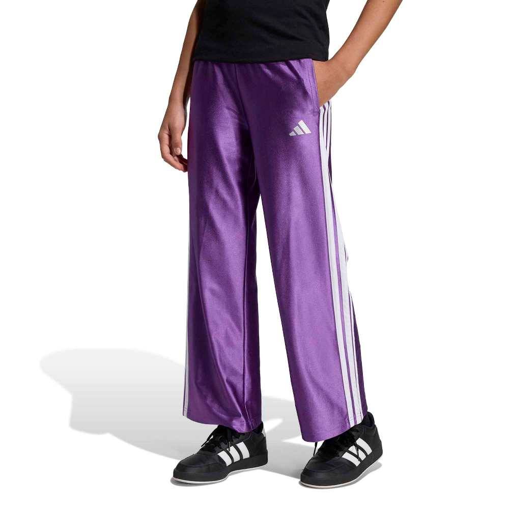 ADIDAS GIRLS SEASONALS GLAM WIDE LEG PANTS