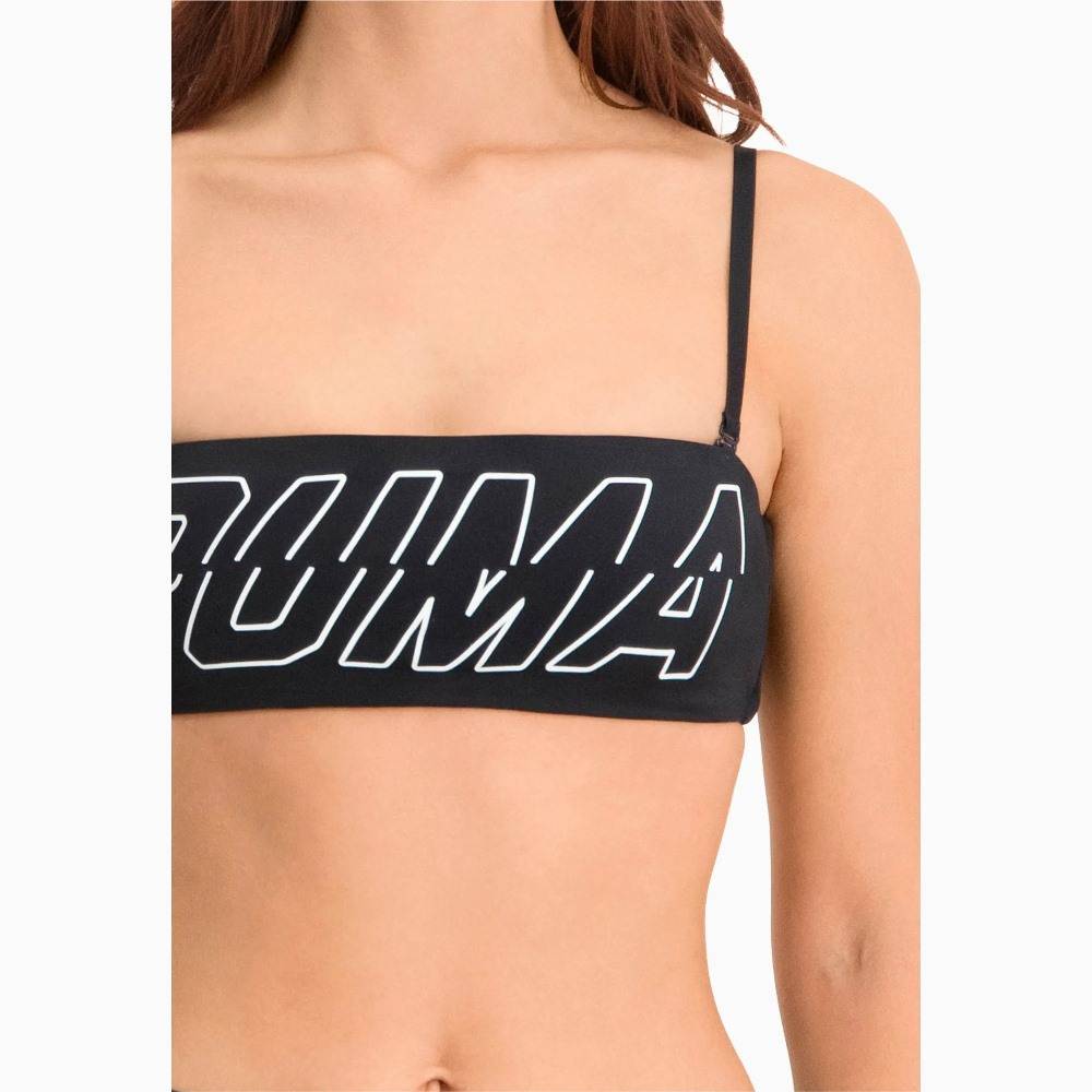 PUMA WOMENS SWIM BANDEAU TOP