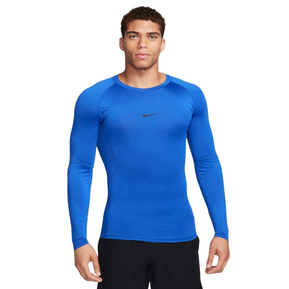 NIKE PRO DRI-FIT TIGHT FITNESS LONG-SLEEVE SHIRT