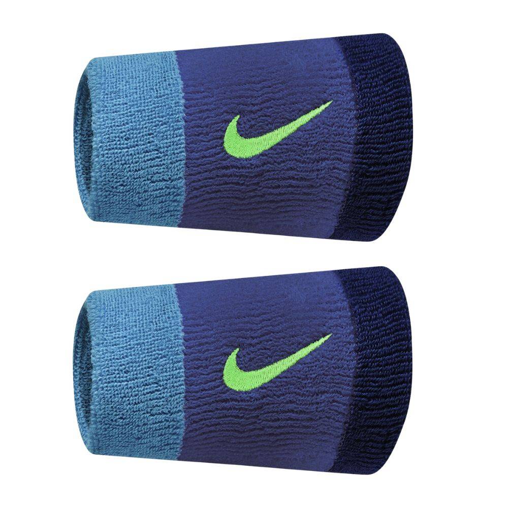 NIKE SWOOSH DOUBLEWIDE WRISTBAND 2-PACK