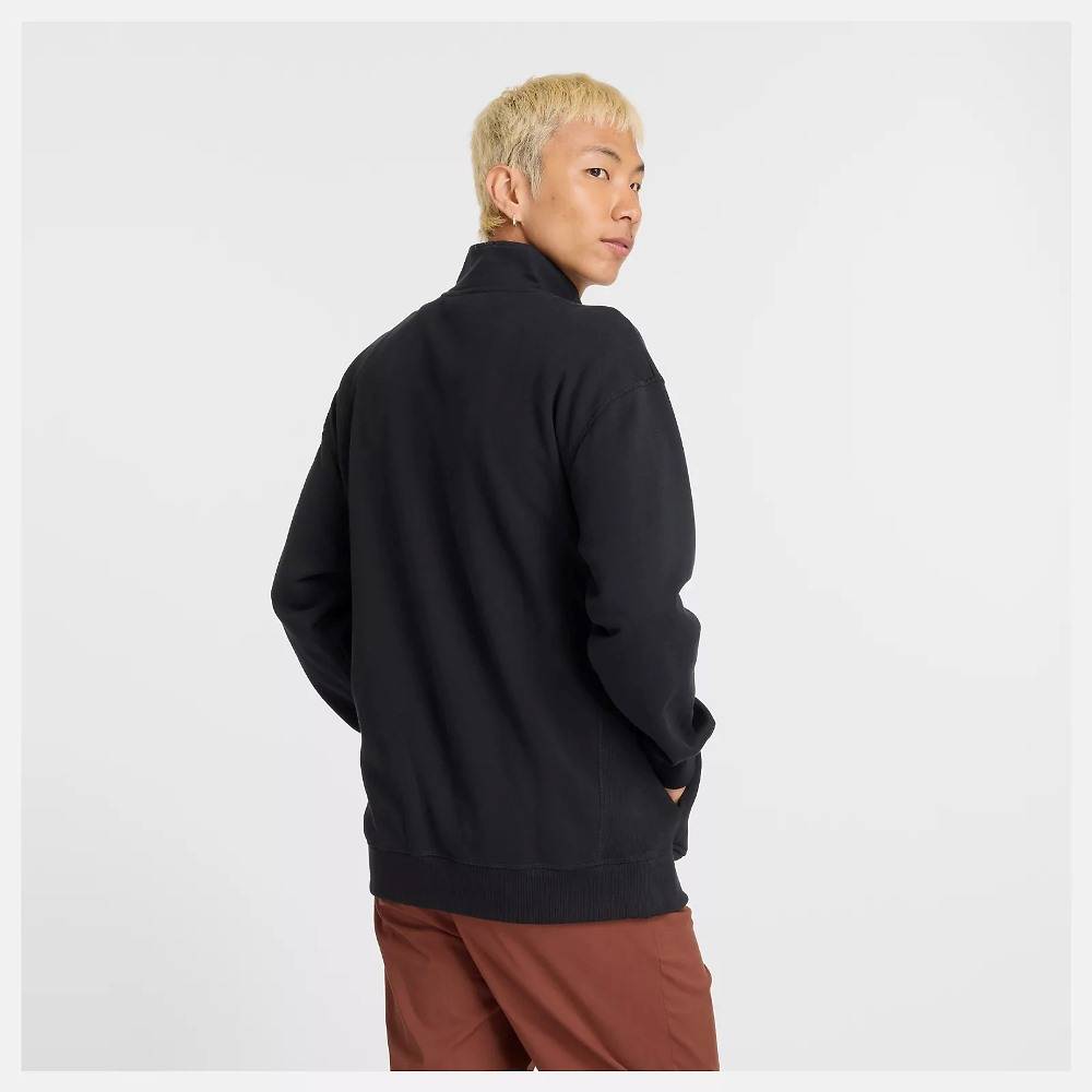 NEW BALANCE ATHLETICS FLEECE 1/2 ZIP
