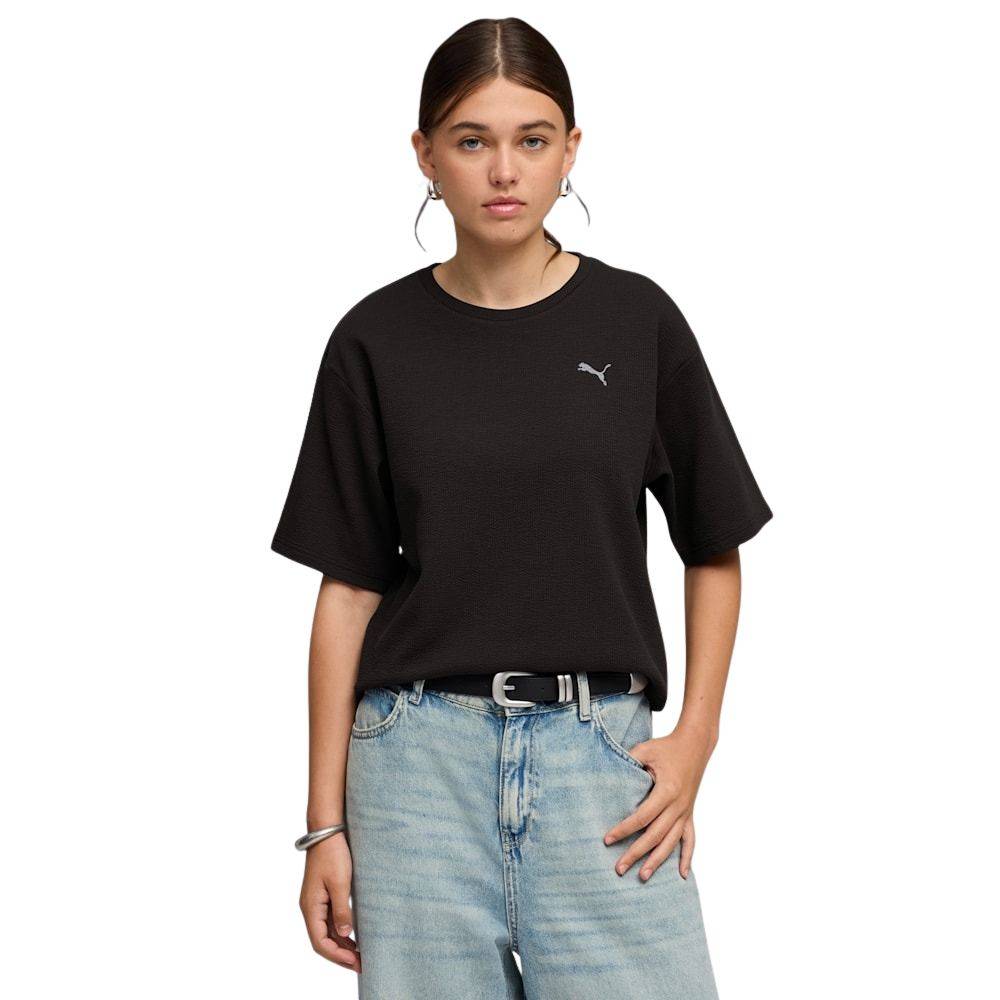 PUMA ESS ELEVATED RELAXED TEE