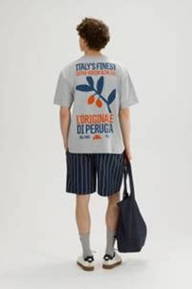 ELLESSE MENS GRAPHICS OLIVA TEE