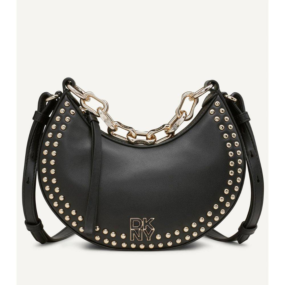 DKNY LES MINI STUDDED SHOULDER BAG