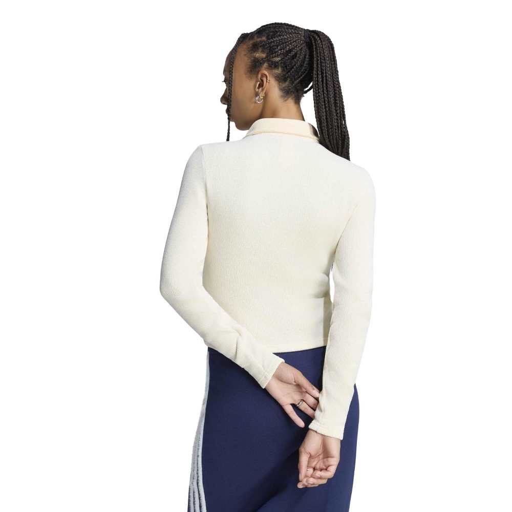 ADIDAS ORIGINALS PREM ESS CHENILLE ZIP UP TRACK CARDIGAN