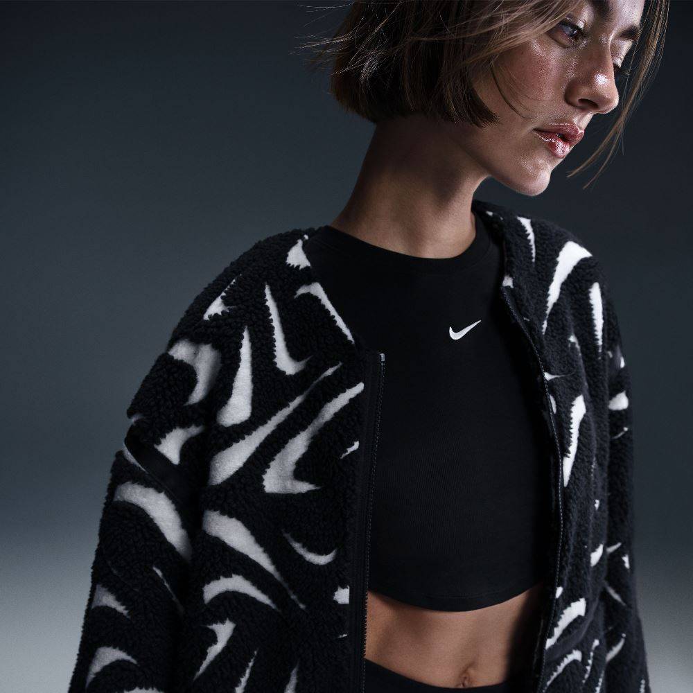 NIKE SPORTSWEAR WOMENS LOOSE HIGH-PILES JACKET