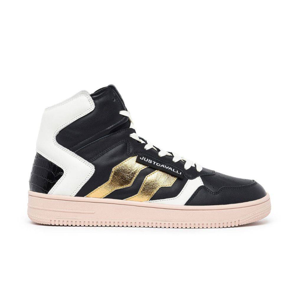 JUST CAVALLI HIGH TOP SNEAKERS