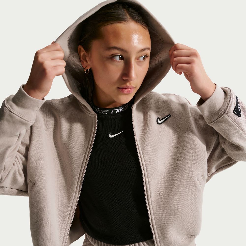 NIKE NSW GIRLS FULL-ZIP DANCE TOP