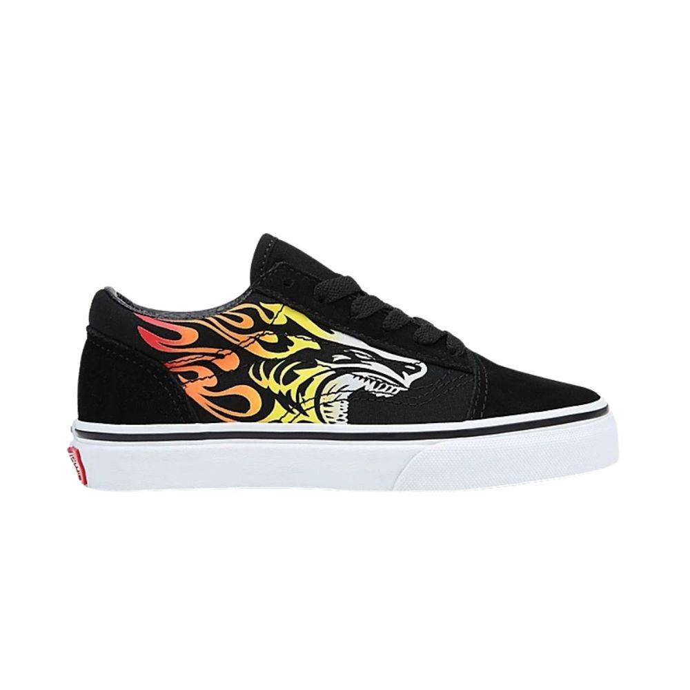 VANS JUNIOR OLD SKOOL (FLAME RACING)