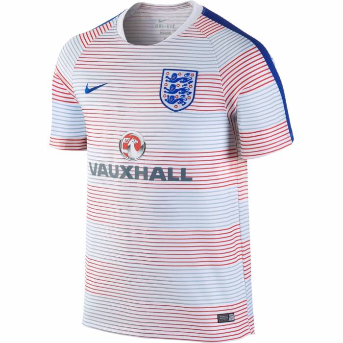 NIKE ENGLAND FLASH PRE MATCH TEE MENS