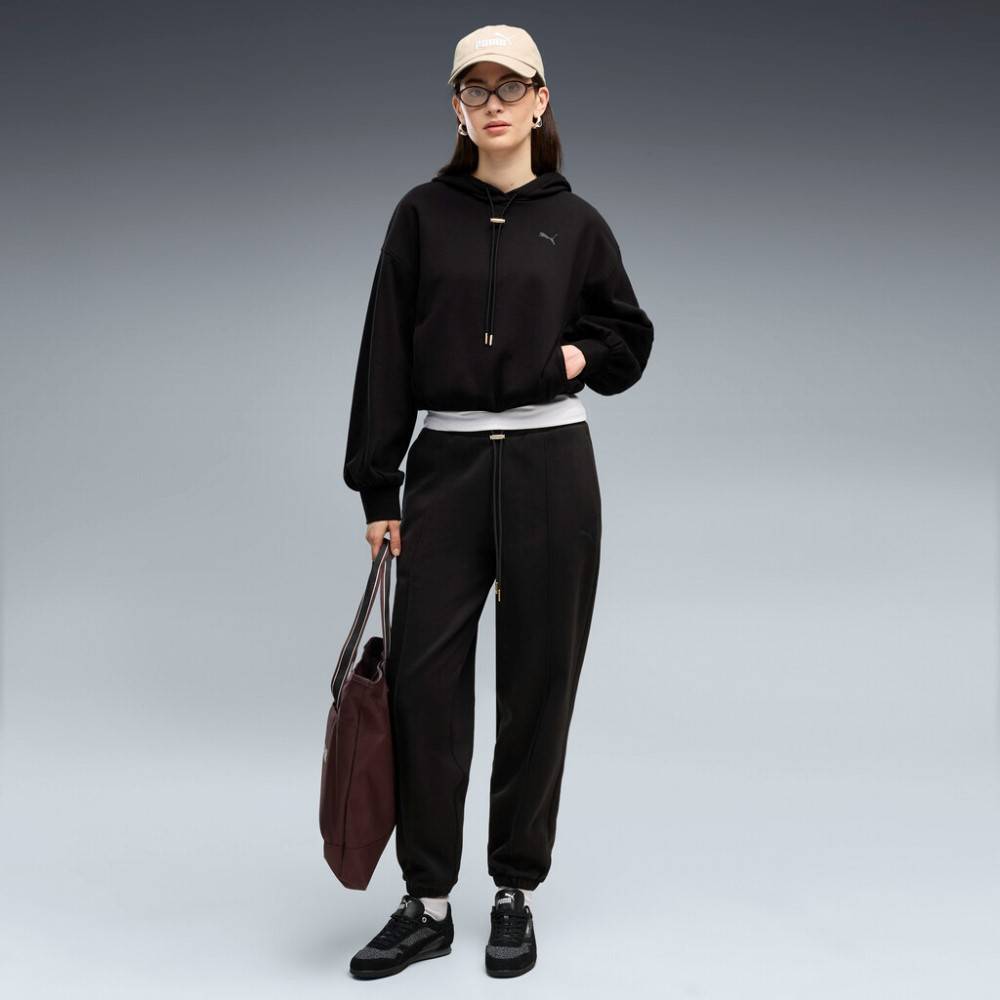 PUMA HER RELAXED HOODIE FL