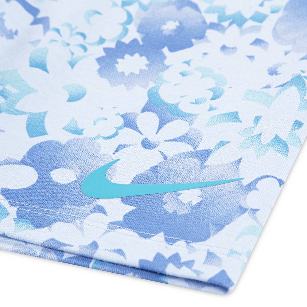 NIKE LITTLE GIRLS FLOW-RAL AOP BIKE SHORT SE