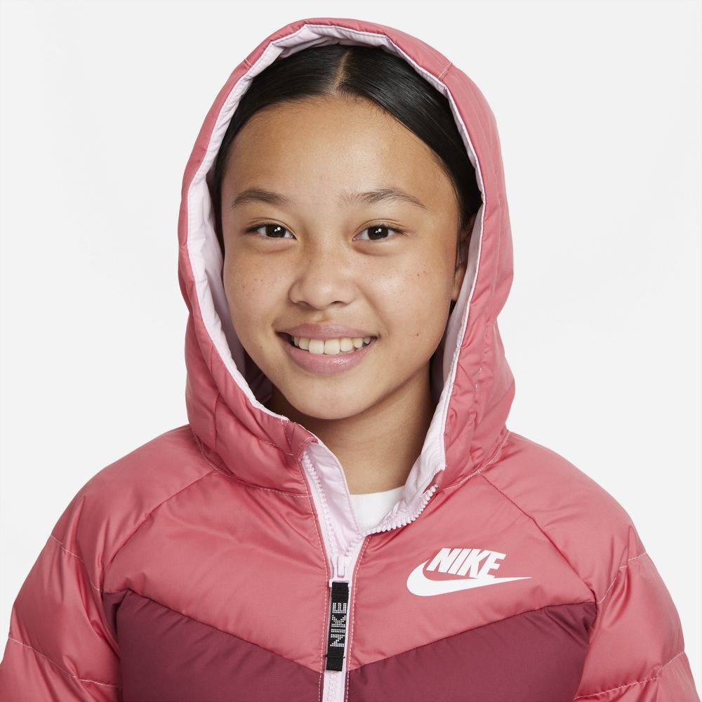 NIKE NSW GIRLS SYNTHETIC FILL HOODED JACKET