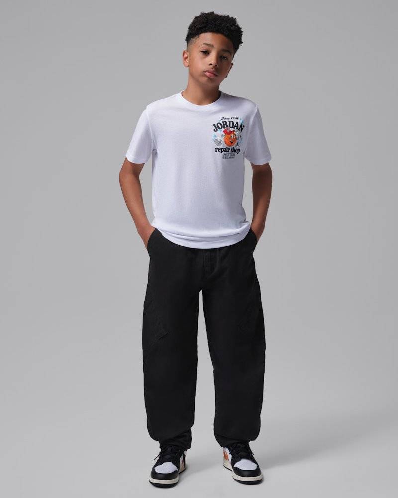 NIKE JORDAN BOYS MJS REPAIR SHOP SS TEE