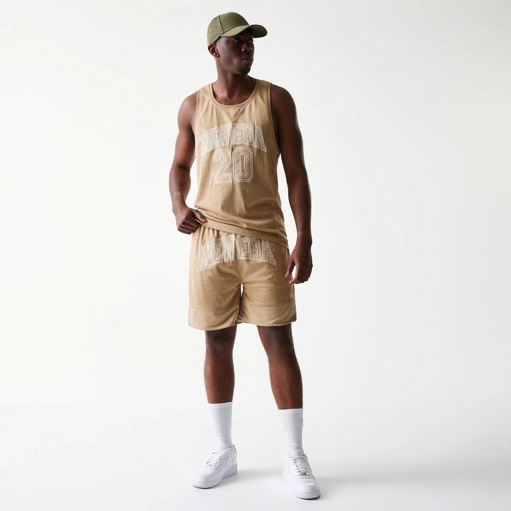 NEW ERA MESH OVERSIZED SHORTS