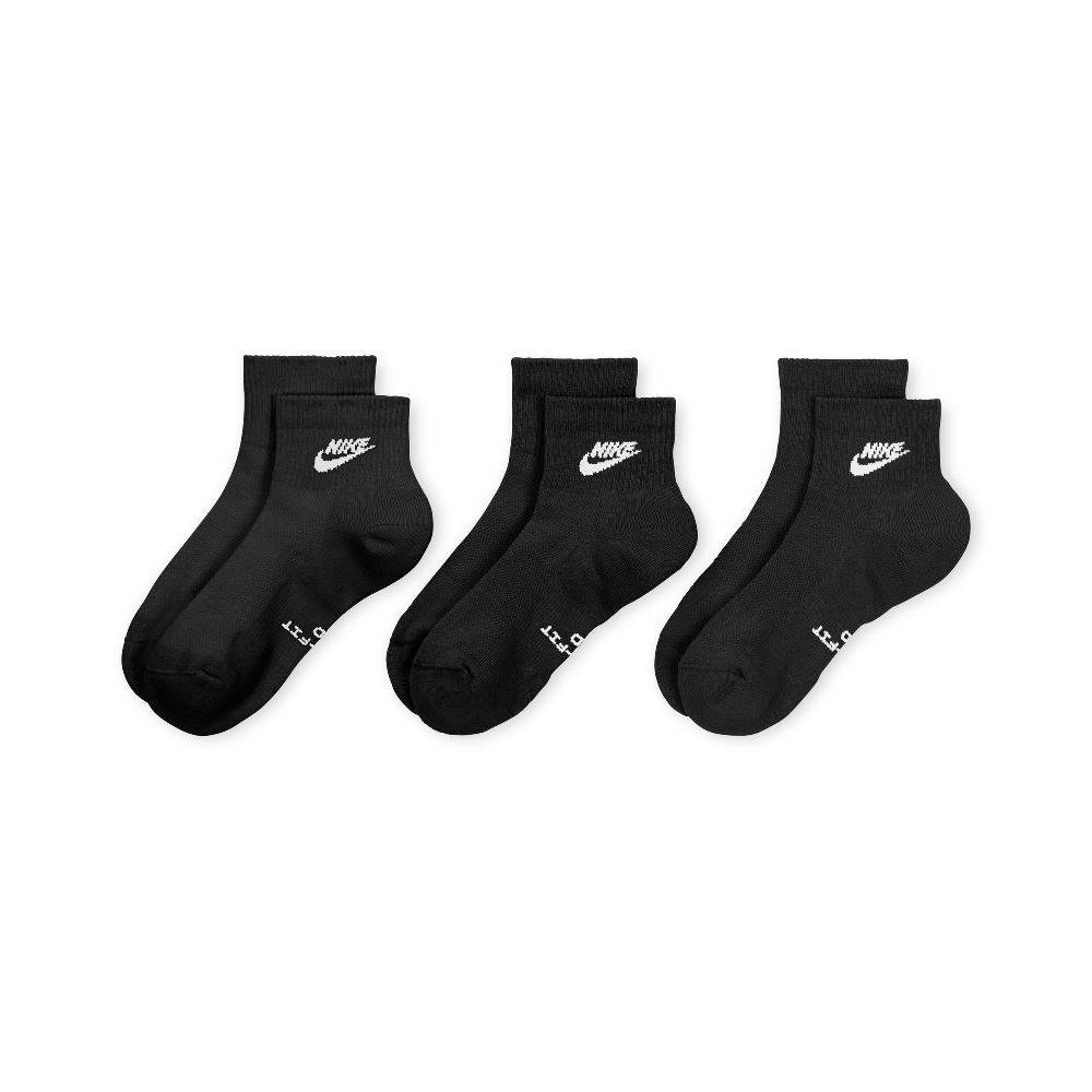 NIKE EVERYDAY ELEVATED ANKLE FUTURASOCKS (3-PAIRS)