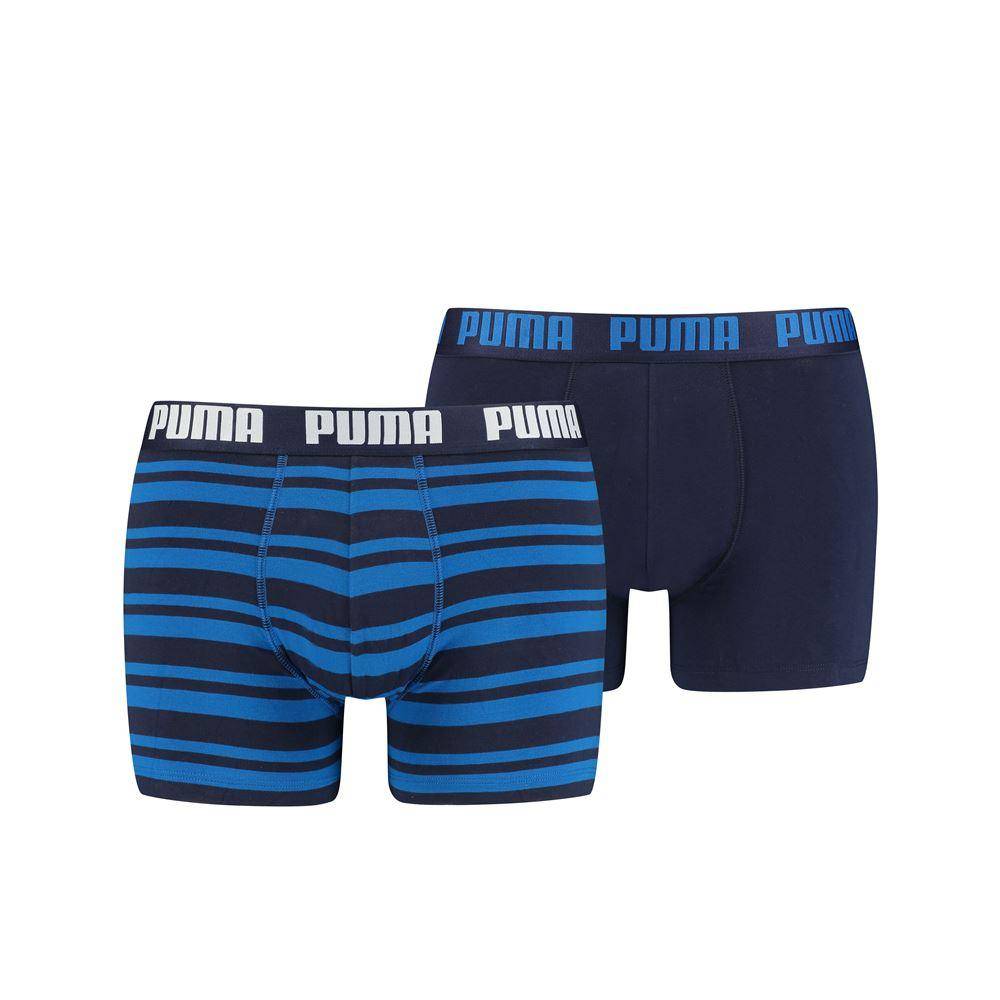 PUMA HERITAGE MENS STRIPE BOXER 2P